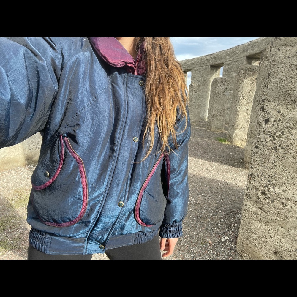 Duck down vintage coat